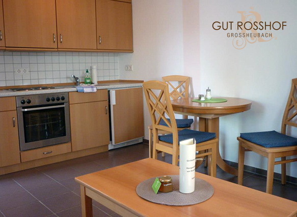 Sandsteinhaus Küche im Rosshof